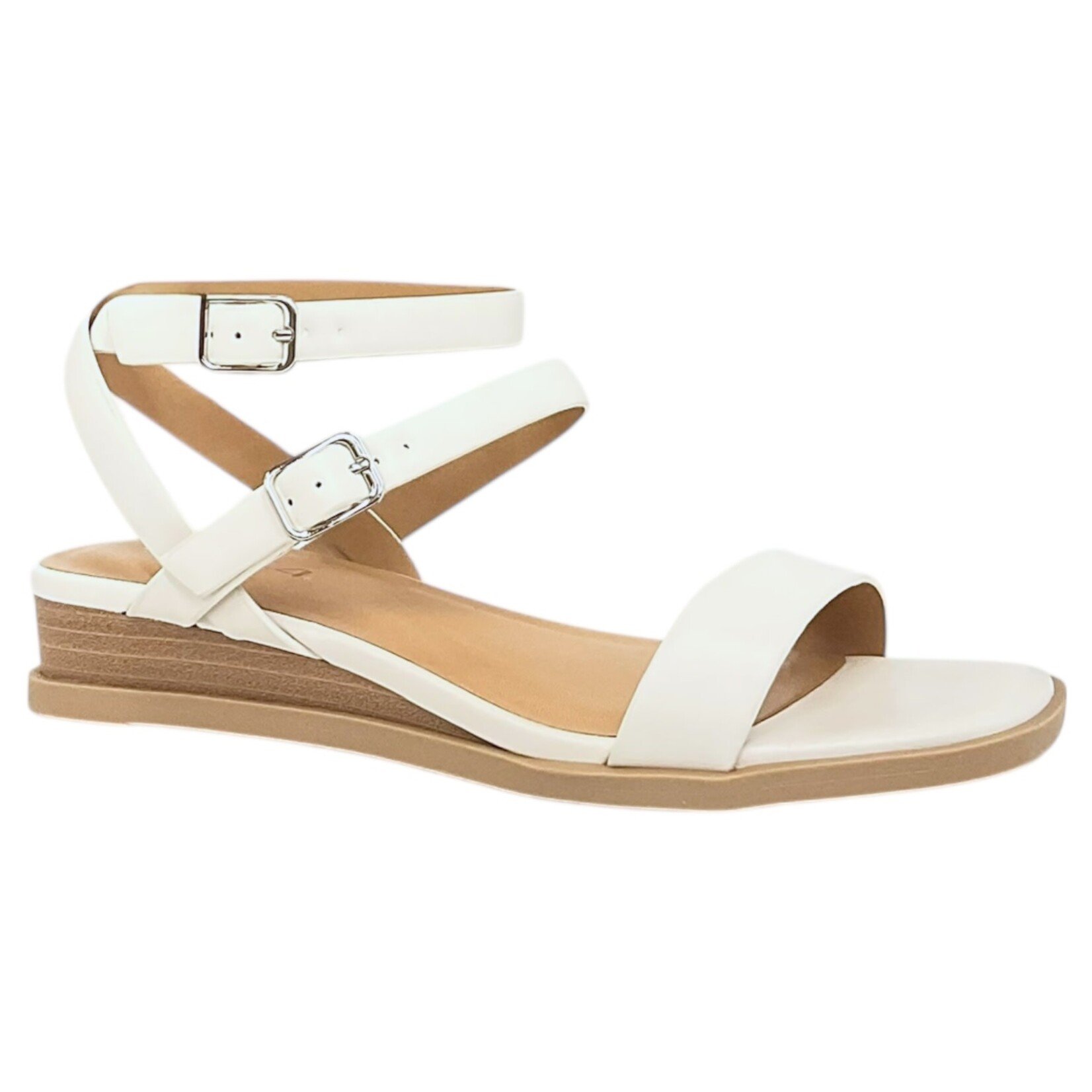 SODA SODA DOUBLE BUCKLE LOW WEDGE ELVENIA