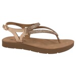 SODA SODA RHINESTONE THONG SANDAL PUZZLE