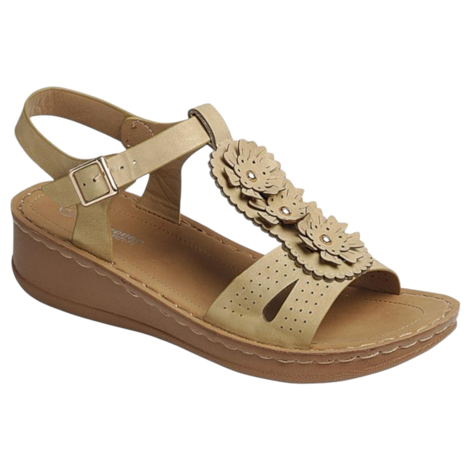 FOREVER FOREVER FLOWER DETAIL WEDGE SANDAL TALENT-08