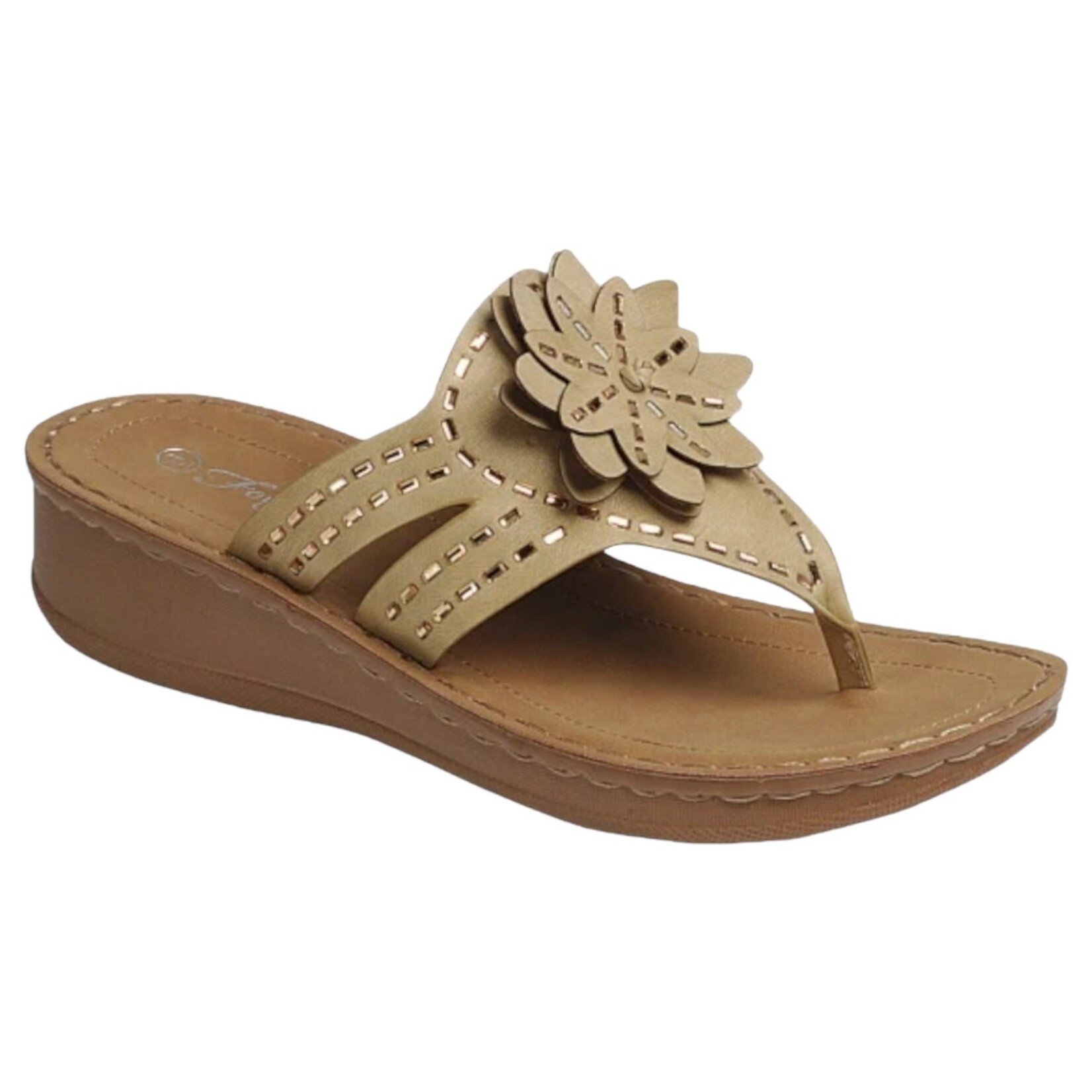 FOREVER FOREVER FLOWER DETAIL SLIPPER TALENT-09