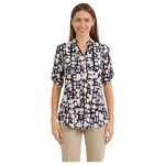 PERSEPTION PERSEPTION BUTTON DOWN 3/4 SLEEVE TOP TP-MS-200