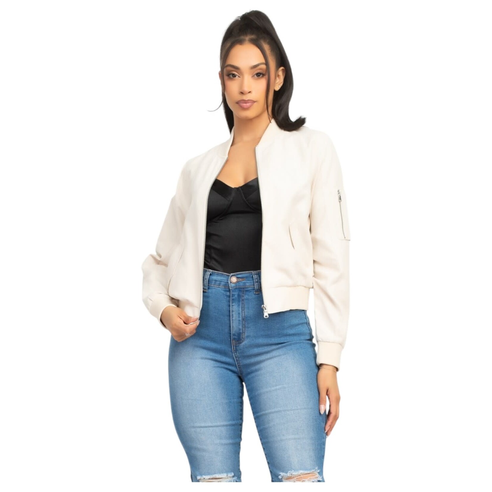 BLASHE IRIS BASIC BOMBER JACKET BJ07302
