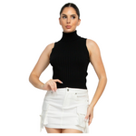 IRIS IRIS SLEEVELESS  SWEATER TOP HMSW50595