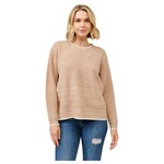 CIELO CIELO BLANKET STITCH PULLOVER SWEATER  SW713