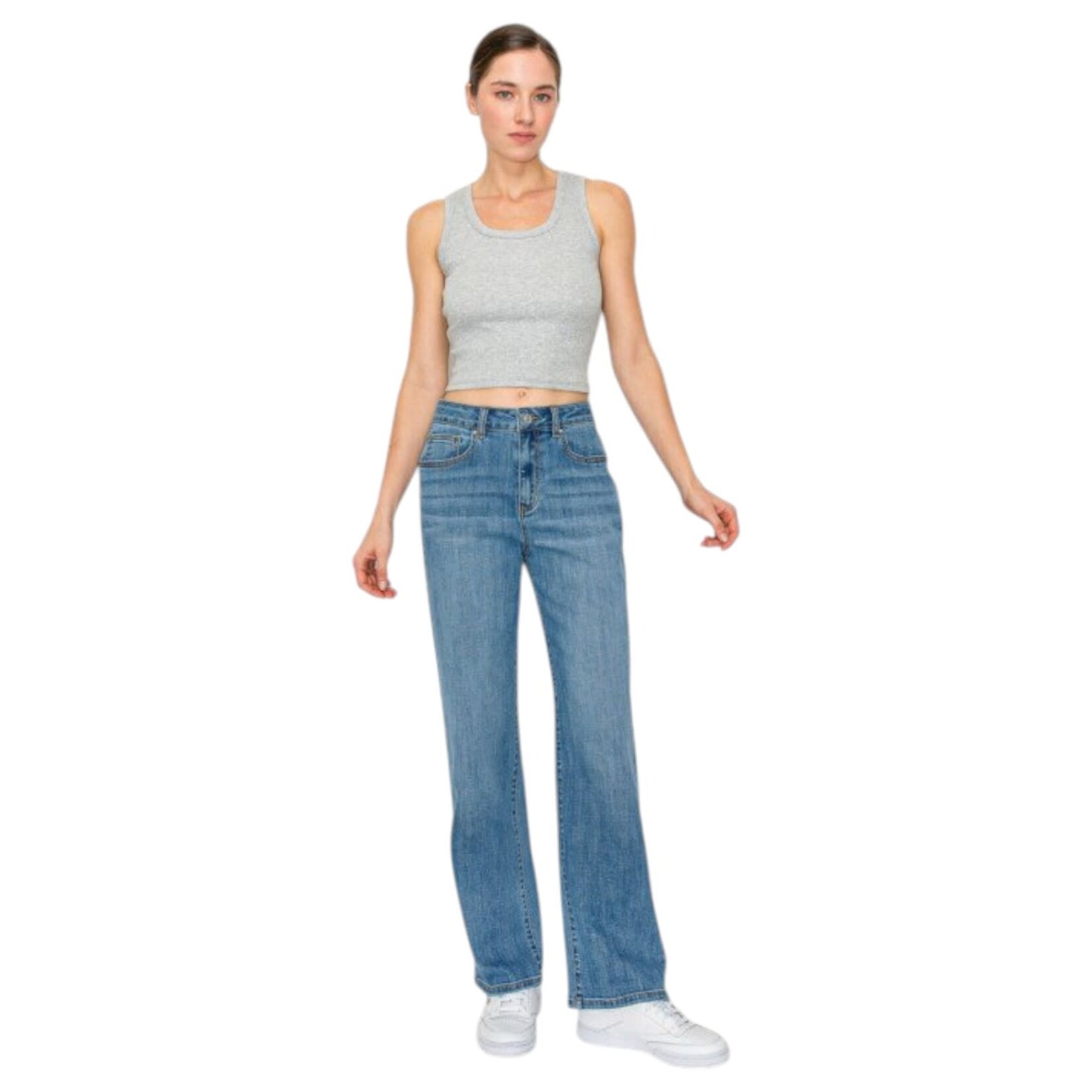WAX JEANS WAX SKETCH WASH STRAIGHT JEAN 90384