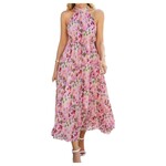 MISS KELLY MISS KELLY HALTER MAXI DRESS SD5179