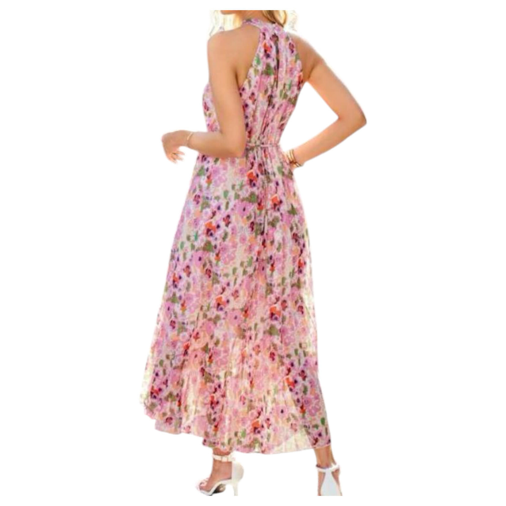 MISS KELLY MISS KELLY HALTER MAXI DRESS SD5179