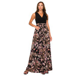 ONE THE LAND ONE THE LAND SLEEVELESS FLORAL MAXI DRESS OL24A173-3