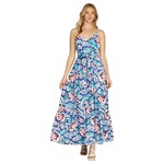 SHE & SKY SHE & SKY CAMI TIERED MAXI DRESS SY6487