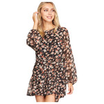 SHE & SKY SHE & SKY LONG SLEEVE ROMPER SS8019