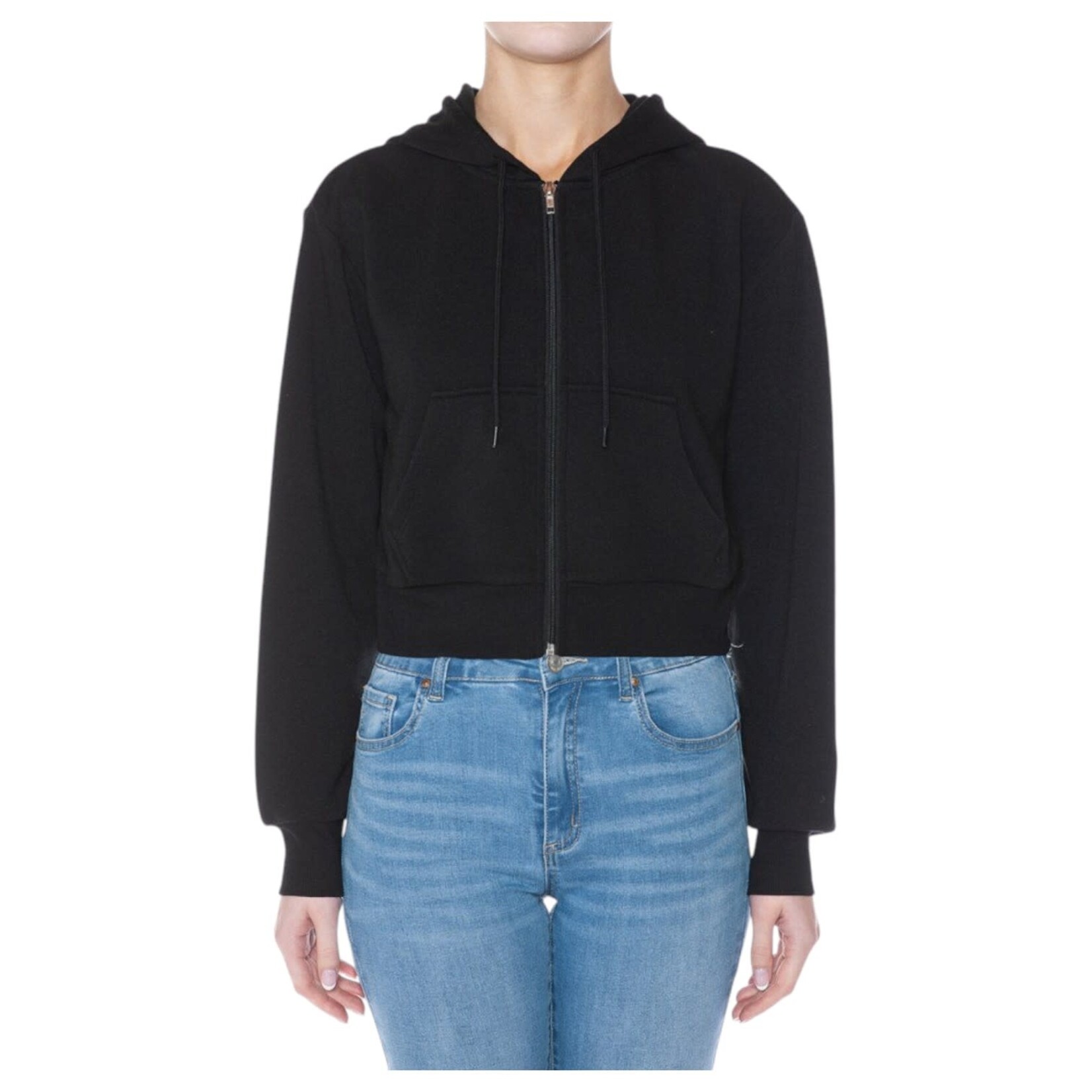 AMBIANCE APPAREL AMBIANCE FLEECE ZIP-UP HOODIE 76296