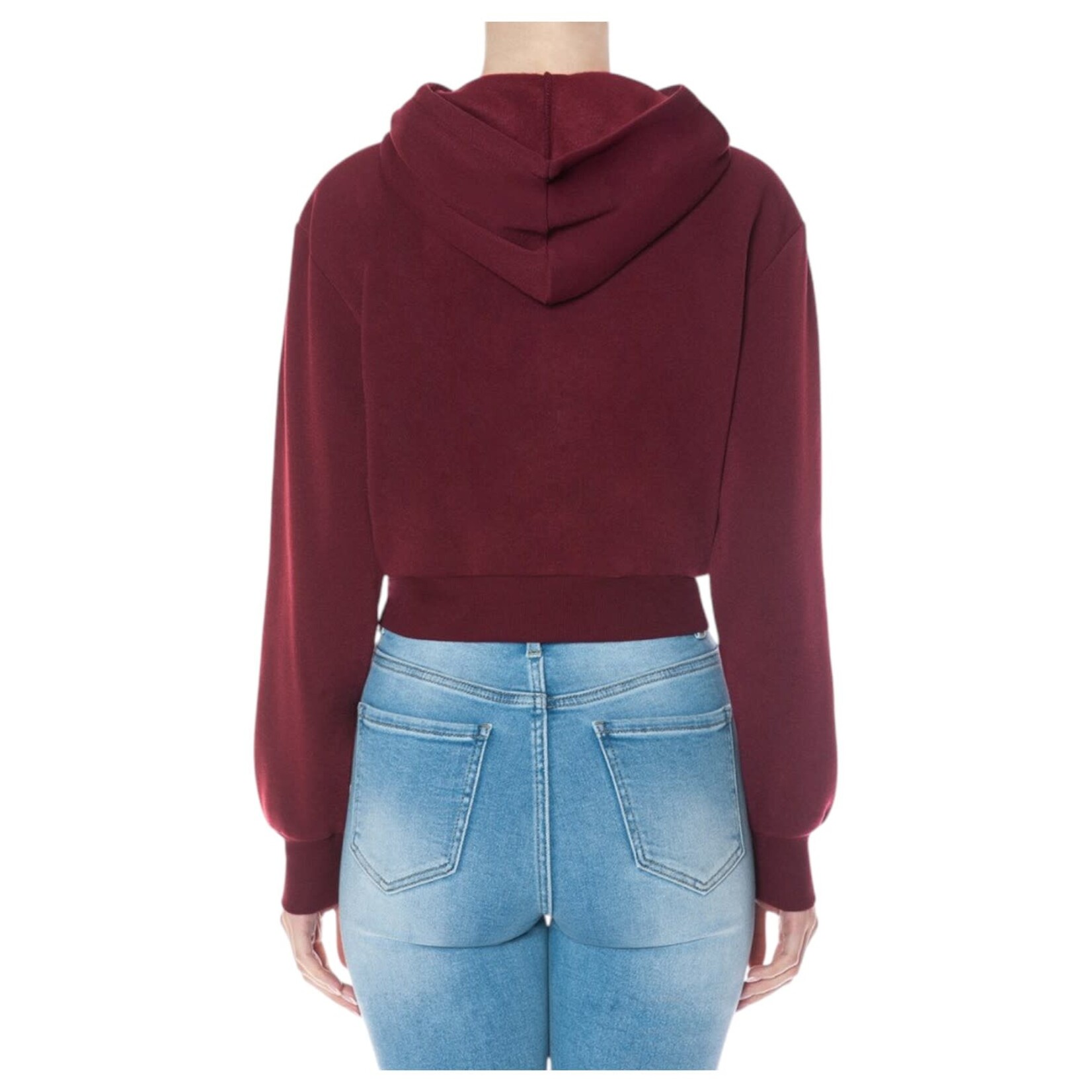 AMBIANCE APPAREL AMBIANCE FLEECE ZIP-UP HOODIE 76296