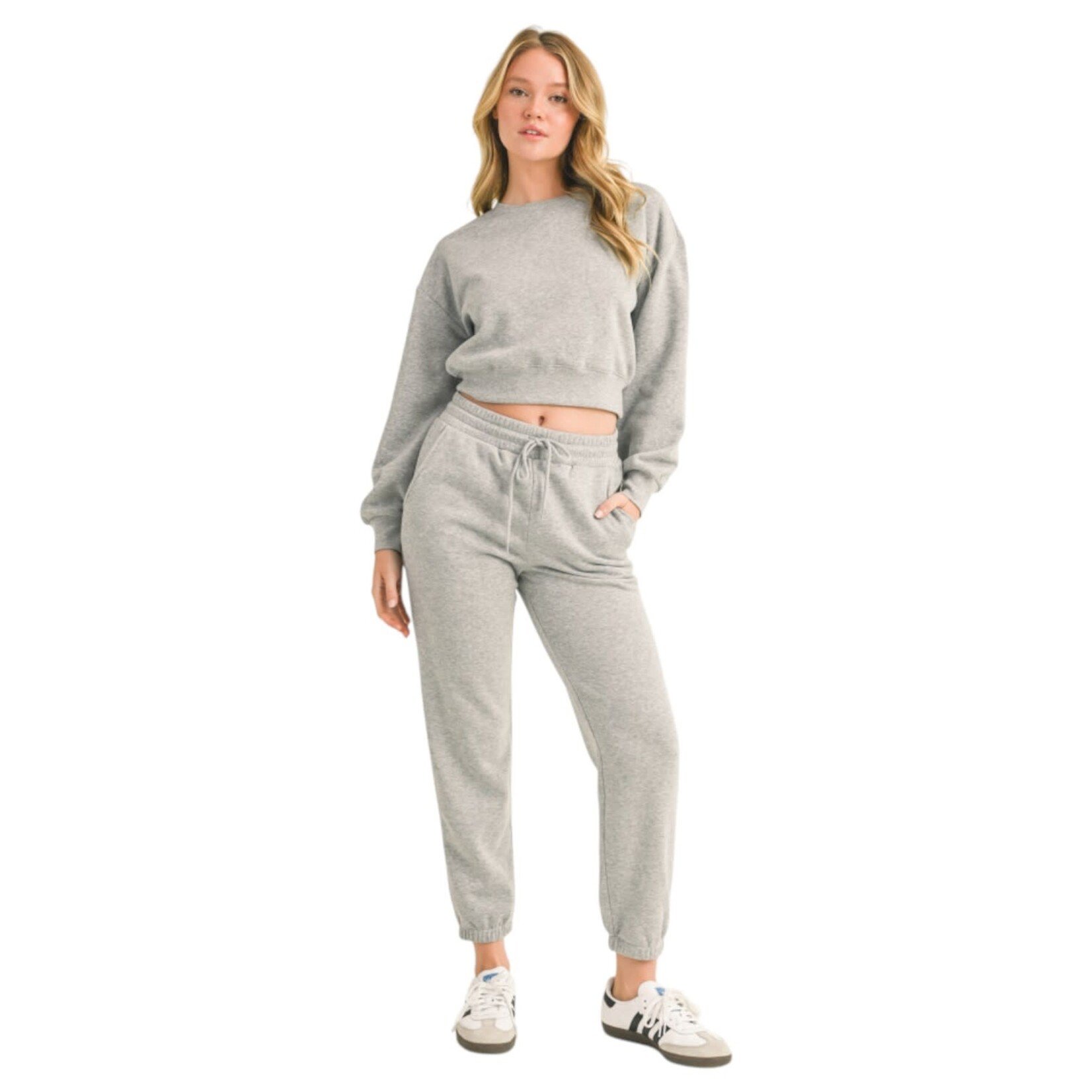 AMBIANCE APPAREL AMBIANCE FLEECE DRAWSTRING JOGGER PANT 75784