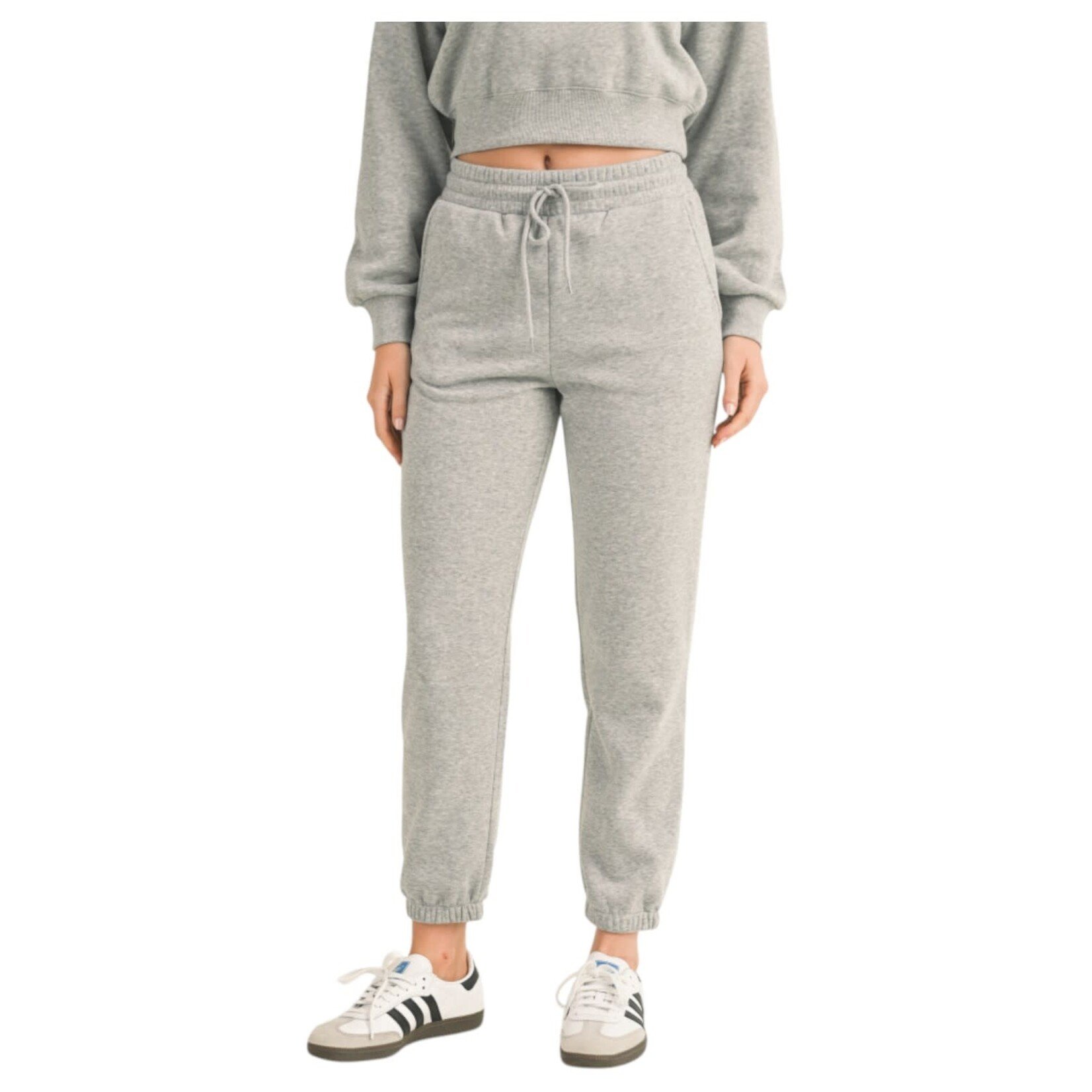 AMBIANCE APPAREL AMBIANCE FLEECE DRAWSTRING JOGGER PANT 75784
