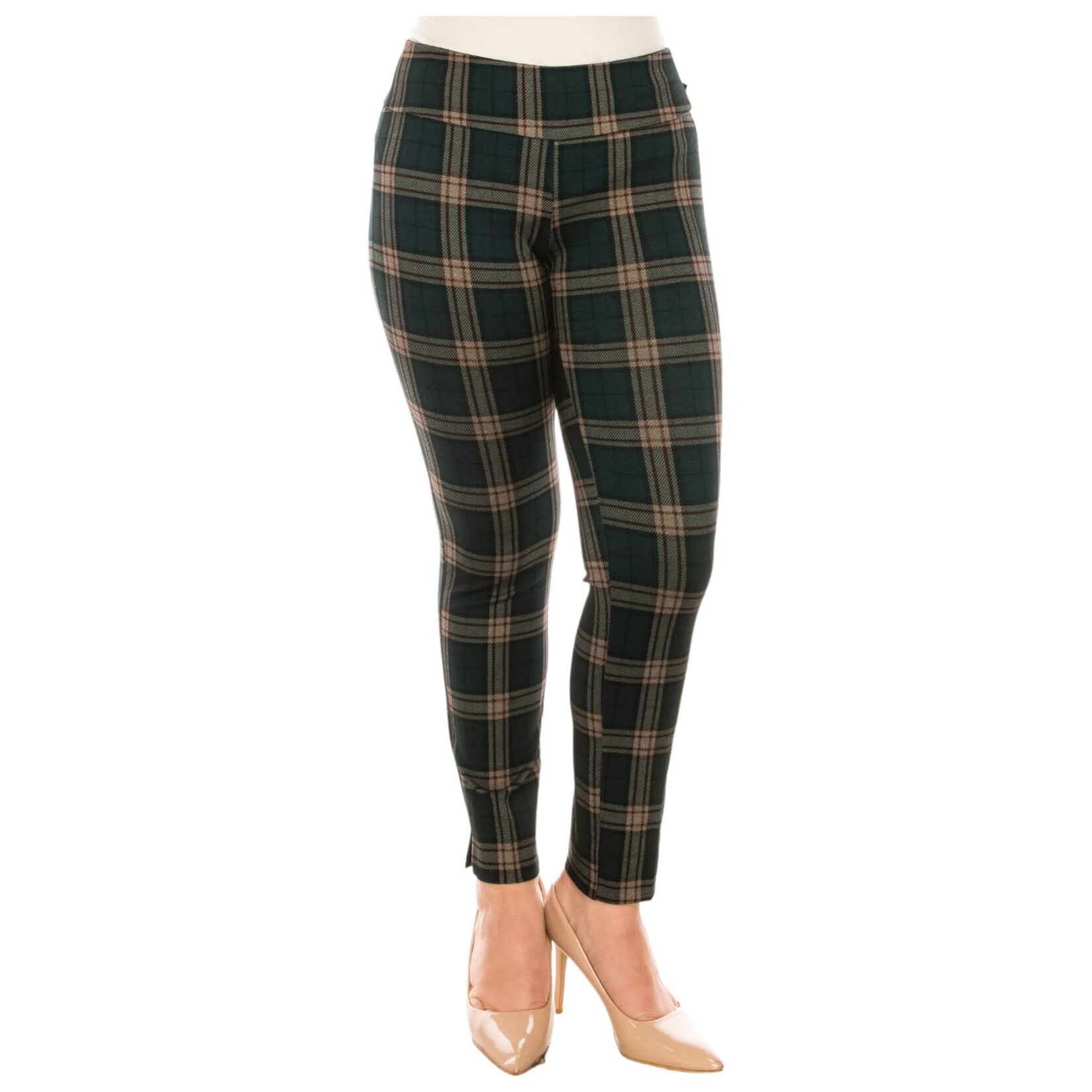 ZAC & RACHEL ZAC & RACHEL PLAID SKINNY ANKLE DRESSPANT NA8129VT4