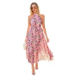 MISS KELLY MISS KELLY HALTER MAXI DRESS SD5179