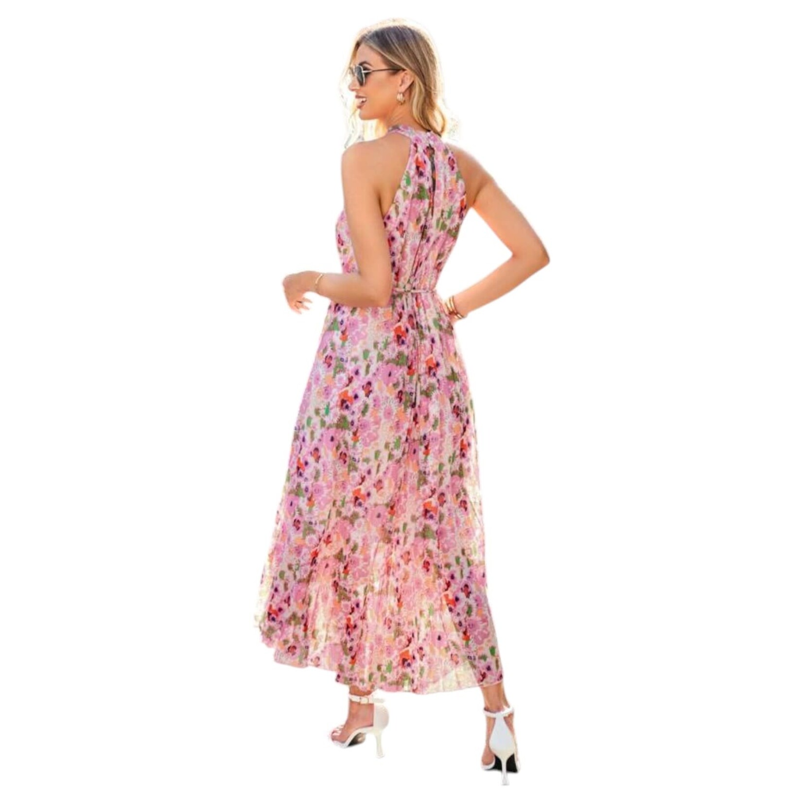 MISS KELLY MISS KELLY HALTER MAXI DRESS SD5179