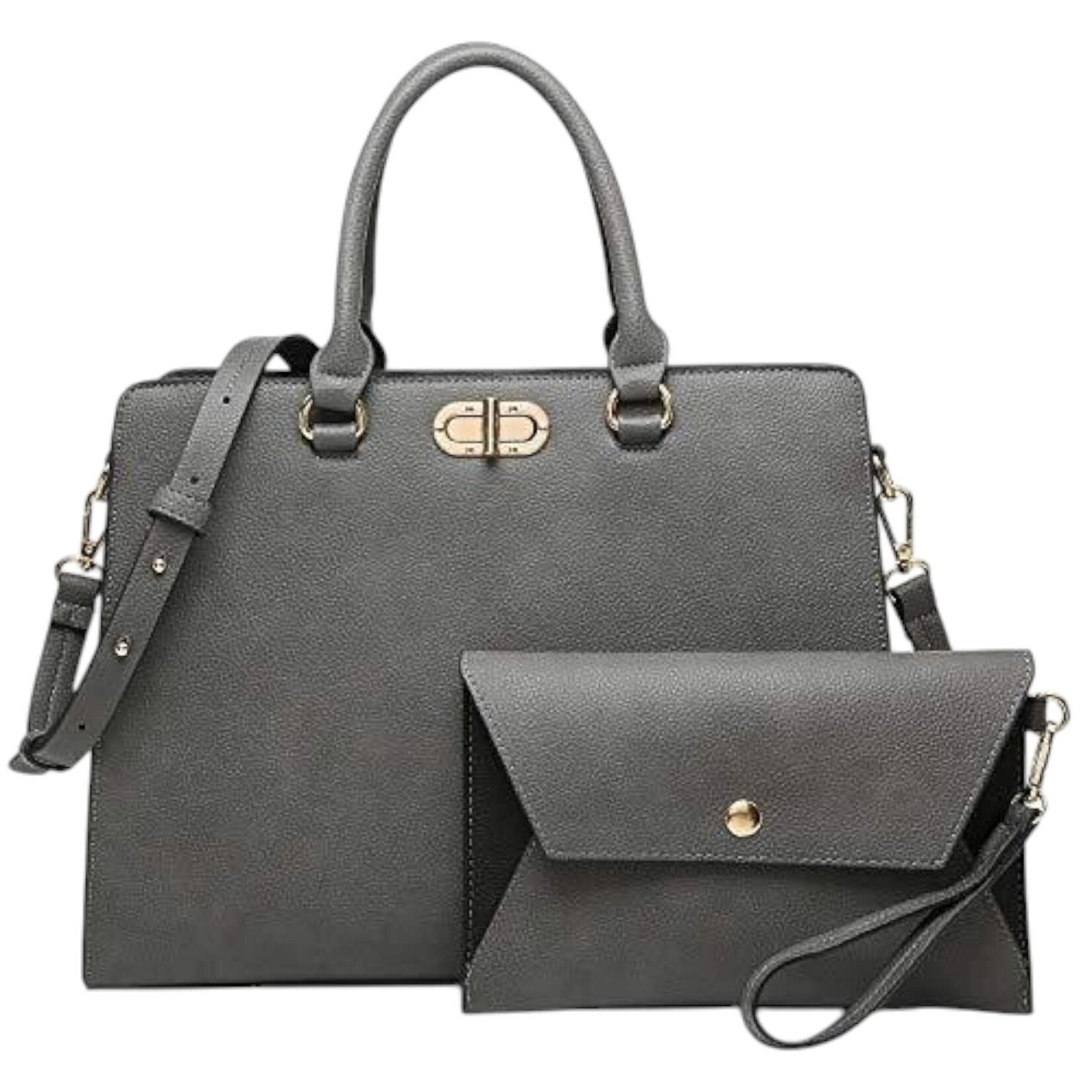 DASEIN DASEIN SATCHEL WITH WRISTLET XL-23-7581