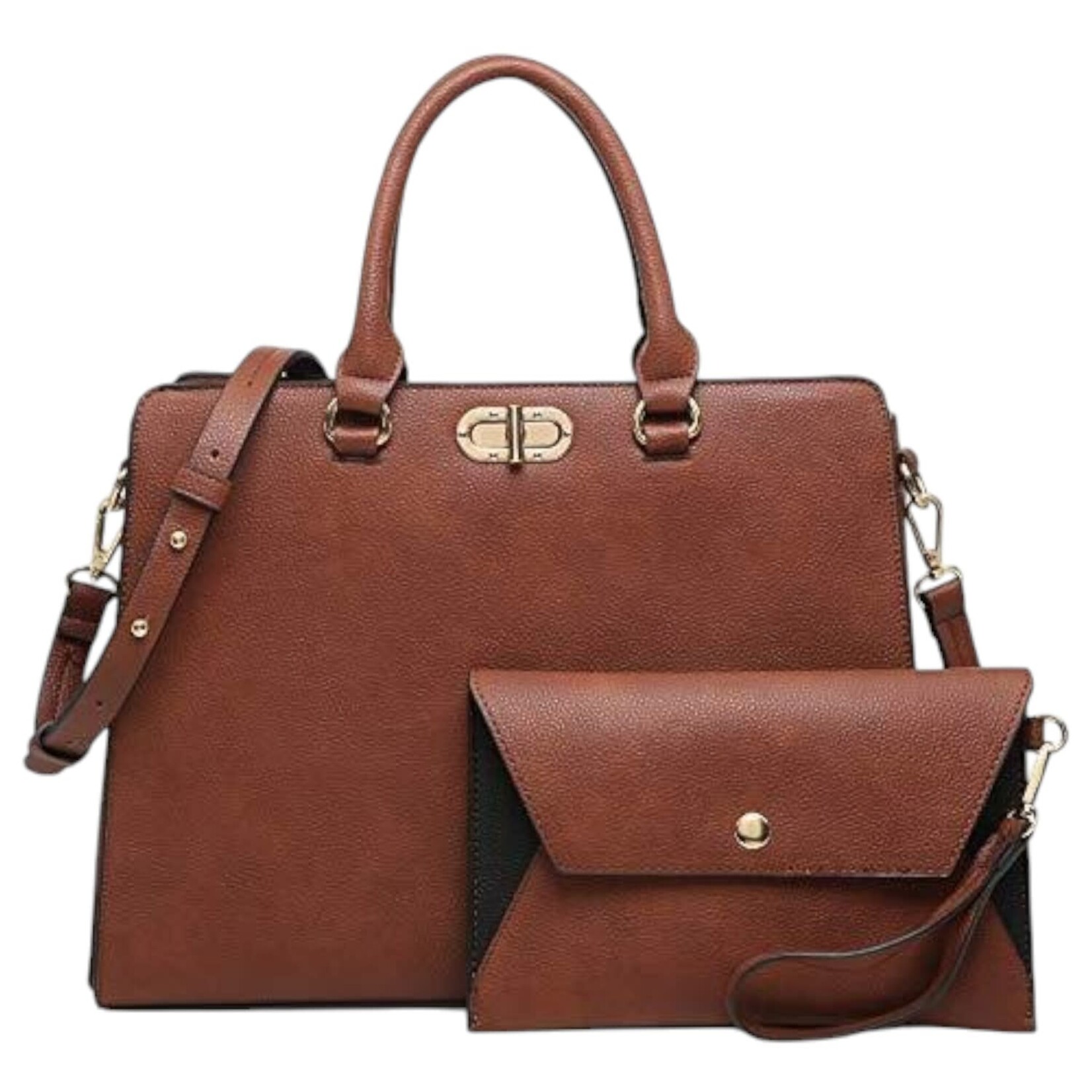 DASEIN DASEIN SATCHEL WITH WRISTLET XL-23-7581