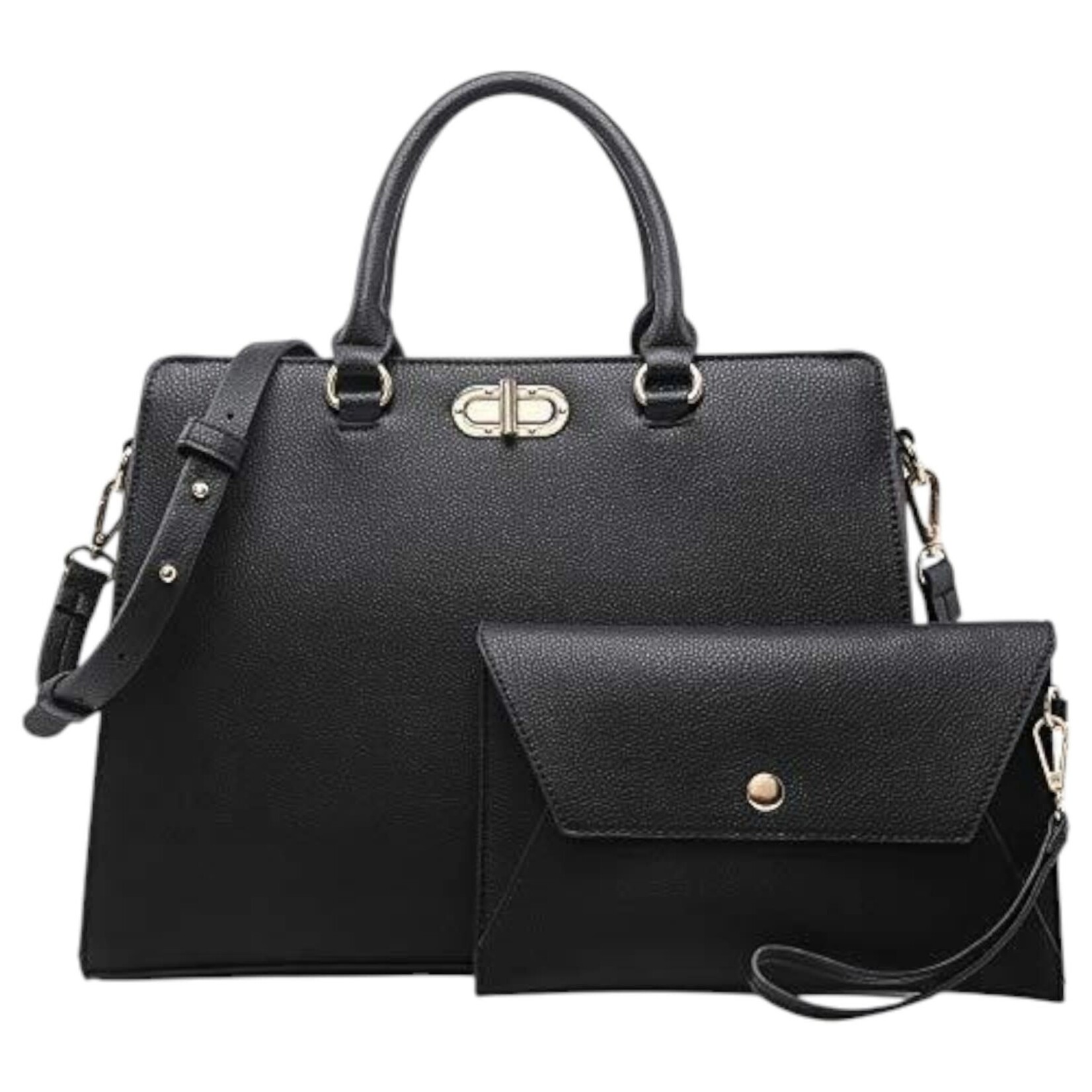 DASEIN DASEIN SATCHEL WITH WRISTLET XL-23-7581