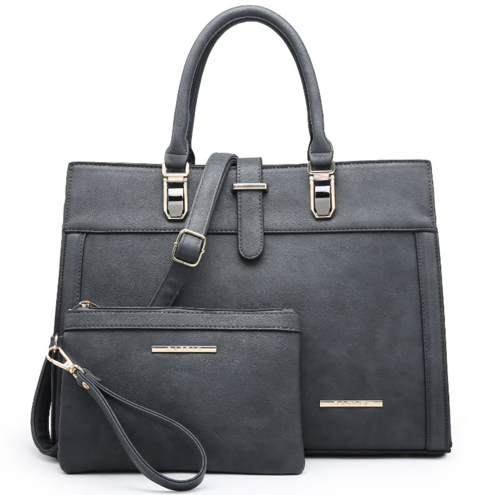 DASEIN DASEIN SATCHEL WITH WRISTLET XL-18-8000