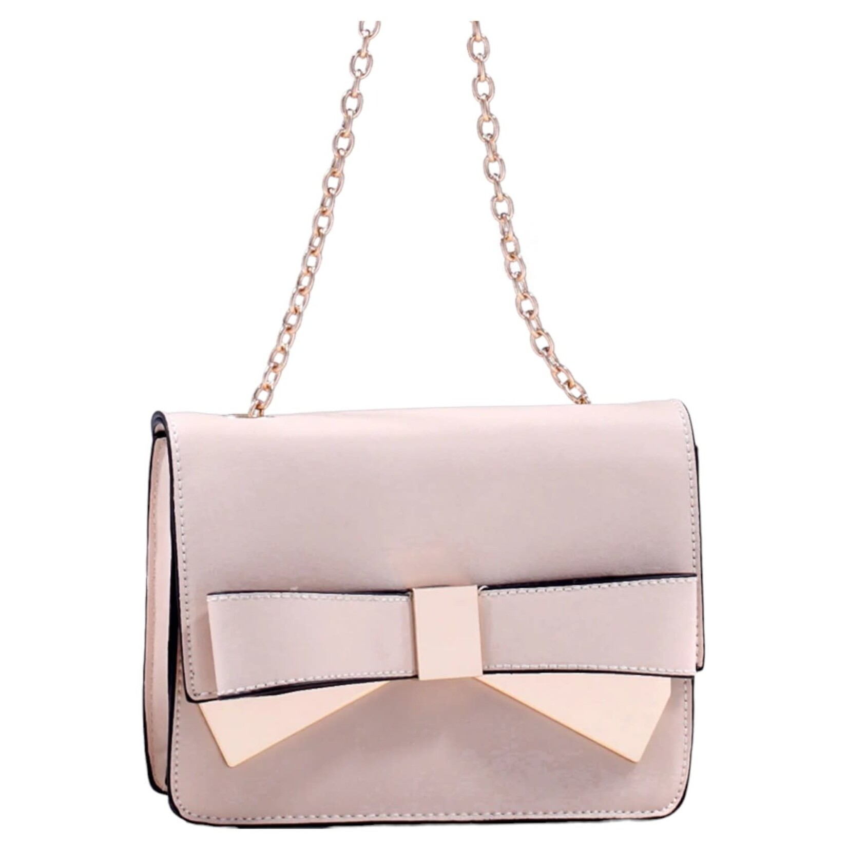 DASEIN DASEIN GOLD STRAP BOW CROSSBODY ES-80520
