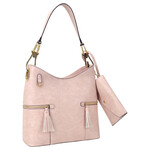 DASEIN DASEIN HOBO BAG WITH WRISTLET FN-08-6849