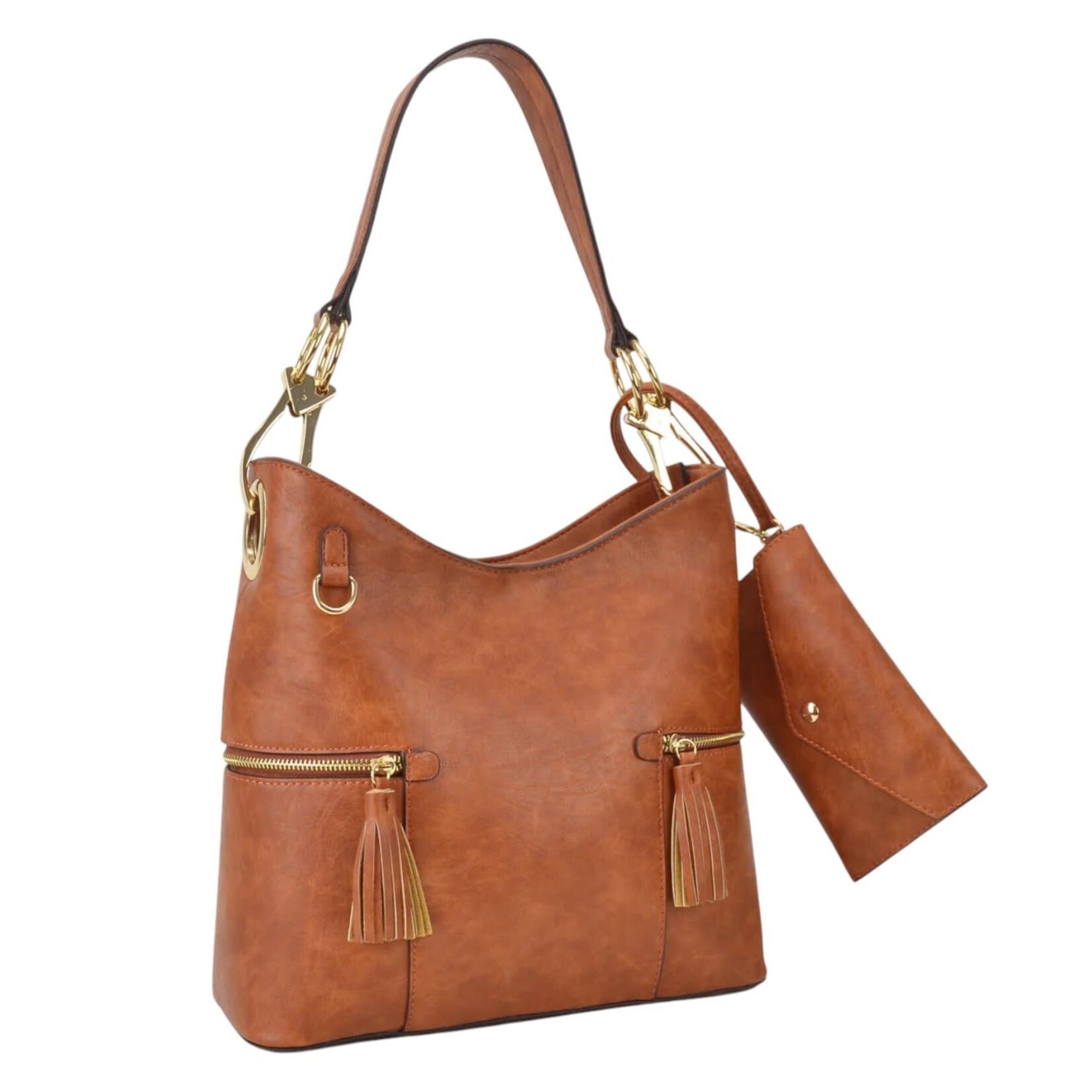 DASEIN DASEIN HOBO BAG WITH WRISTLET FN-08-6849