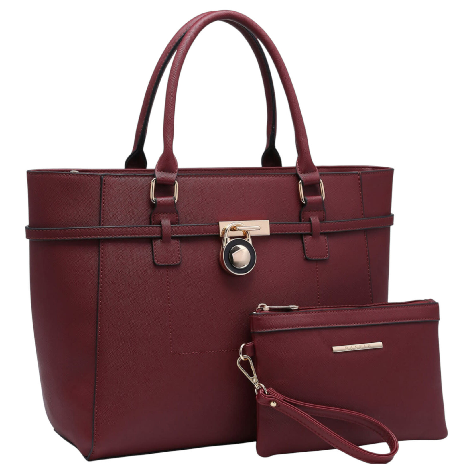 DASEIN DASEIN 2-IN-1 HANDBAG WITH WALLET XL-02-8145