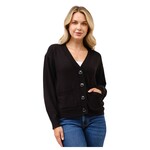 CIELO CIELO MOSAIC POCKET BUTTON UP CARDIGAN SW72