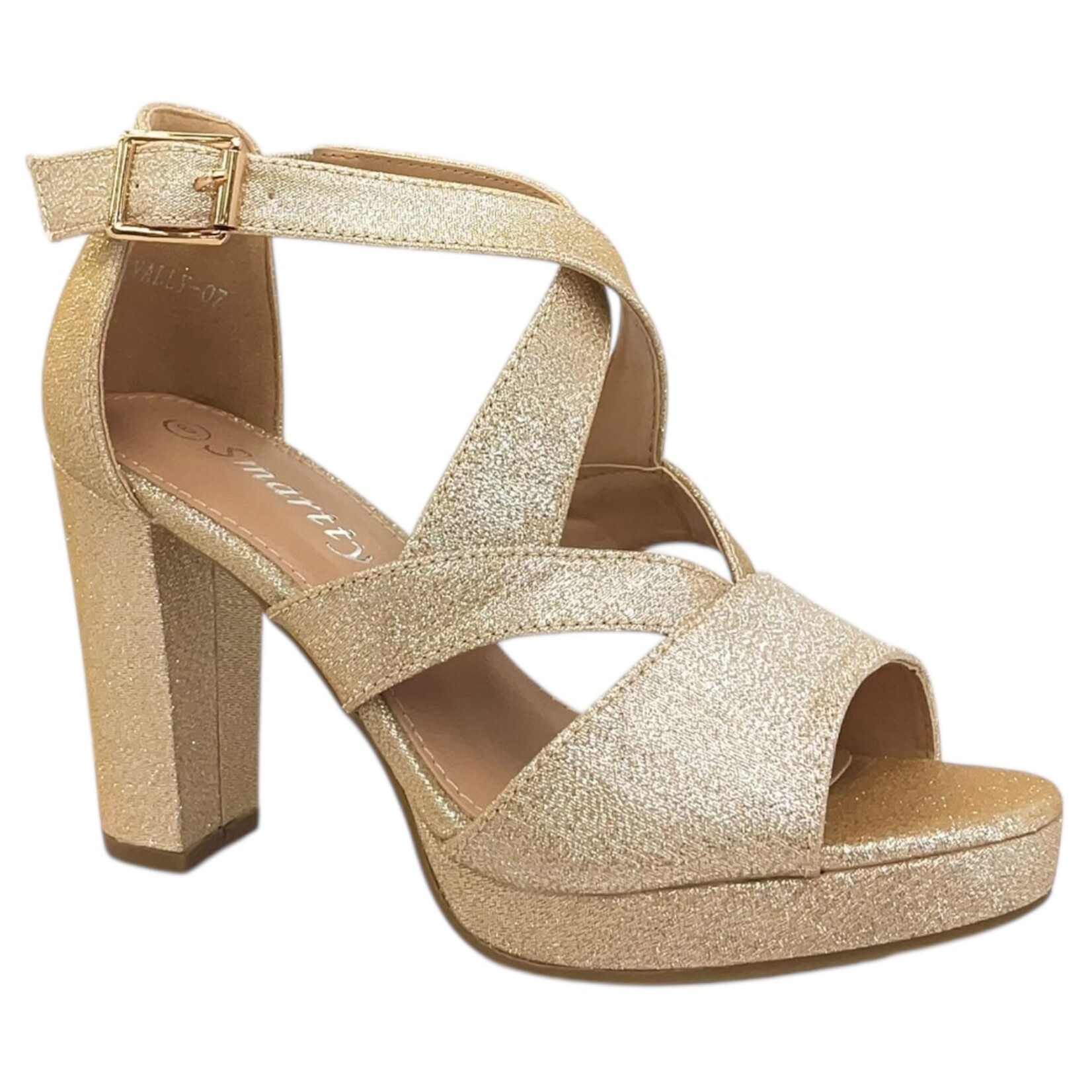 SMARTTY SMARTTY GLITTER BLOCK HEEL H.VALLY-07