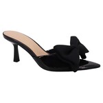 ANNE MICHELLE ANNE MICHELLE PEEP TOE MULE WITH  BOW BERMUDA-19