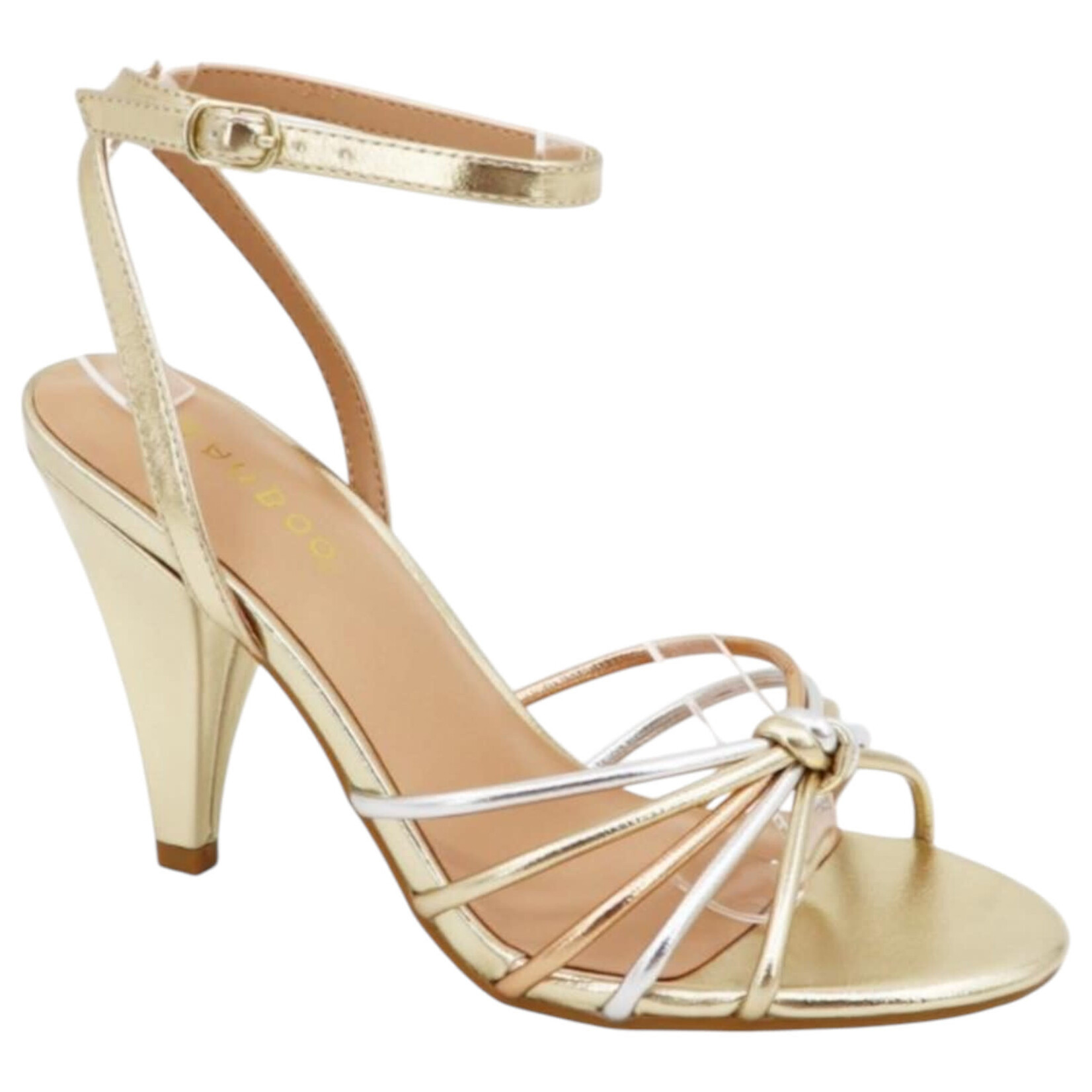 BAMBOO BAMBOO STRAPPY KNOTTED SLING BACK GOLDEN-03