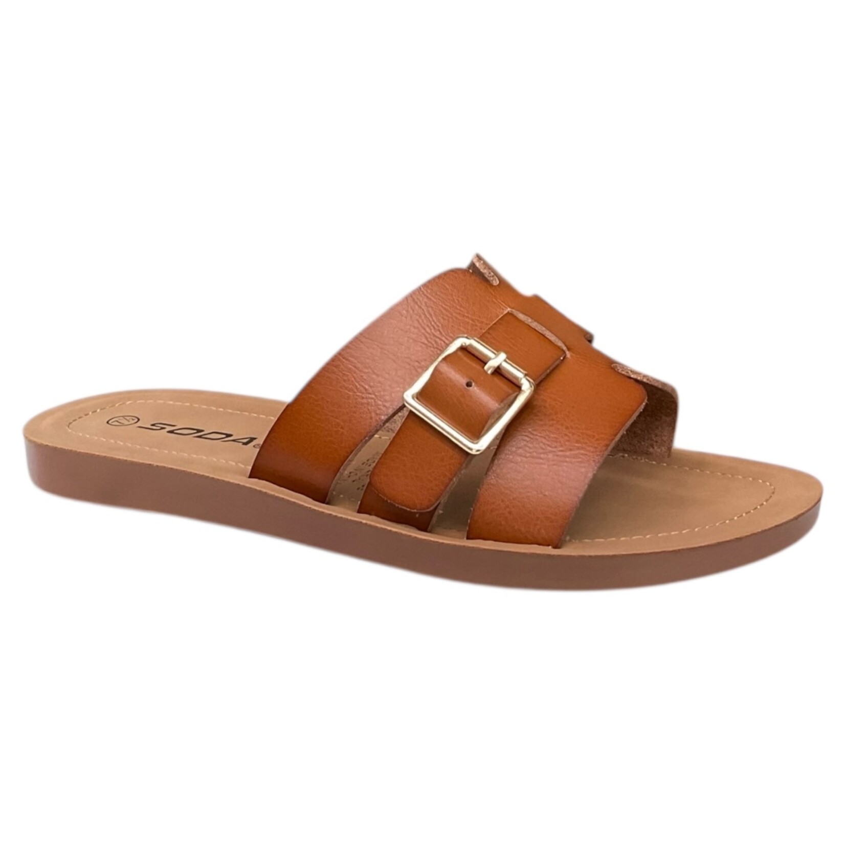 SODA SODA SIDE BUCKLE SLIDE SLIPPER TORVI
