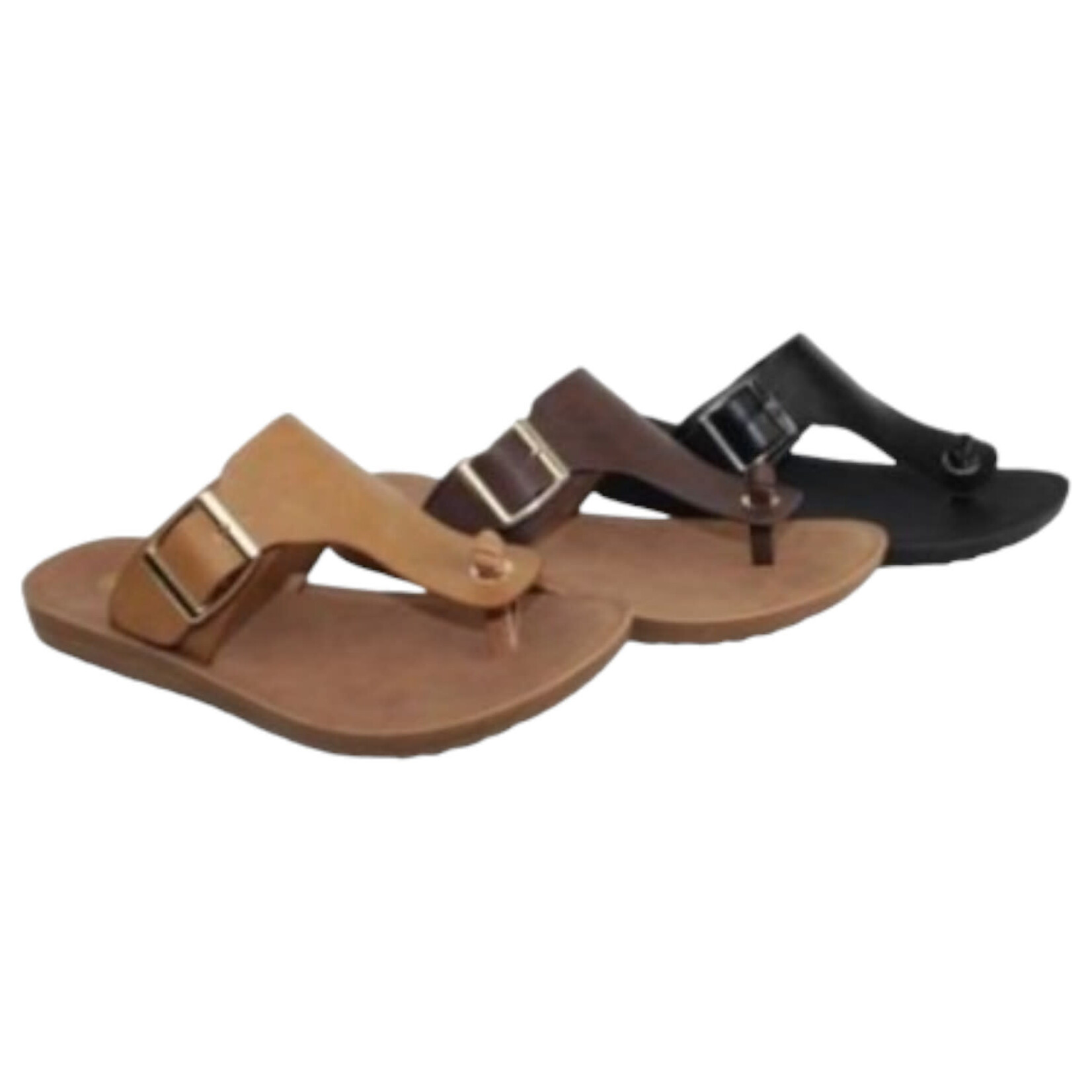 DODO DODO BUCKLE DETAIL T-BAR SLIPPER SHARON-11