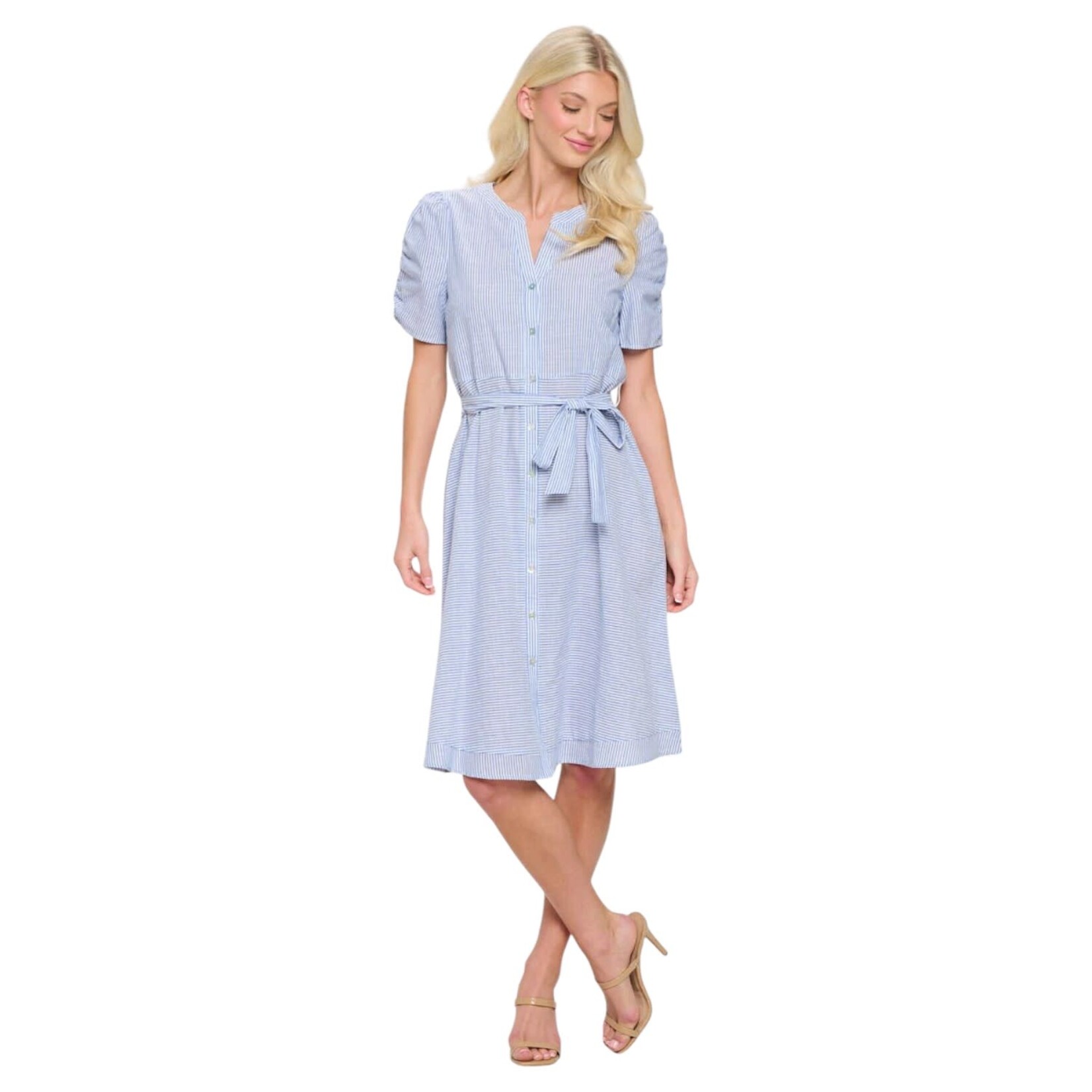 PERSEPTION PERSEPTION PUFF SLEEVE DRESS DR-MS-1906