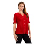 PERSEPTION PERSEPTION BUTTON DOWN PLEATED TOP TP-MS-1293