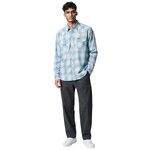 JORDACHE CLOTHING JORDACHE LONG SLEEVE PLAID SHIRT 20L-822