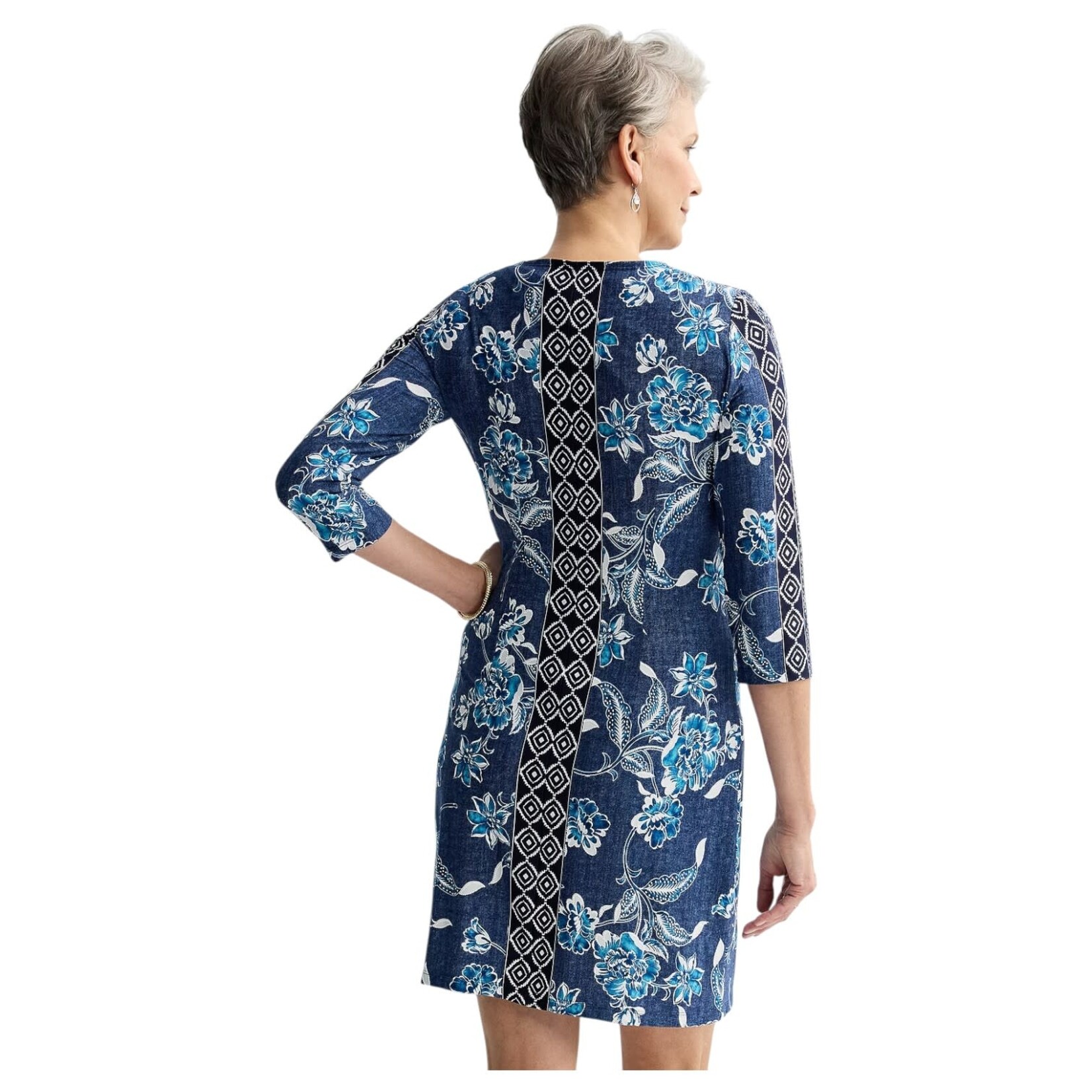 SANDRA DARREN SANDRA DARREN  KEYHOLE O-RING SHIFT DRESS 78013