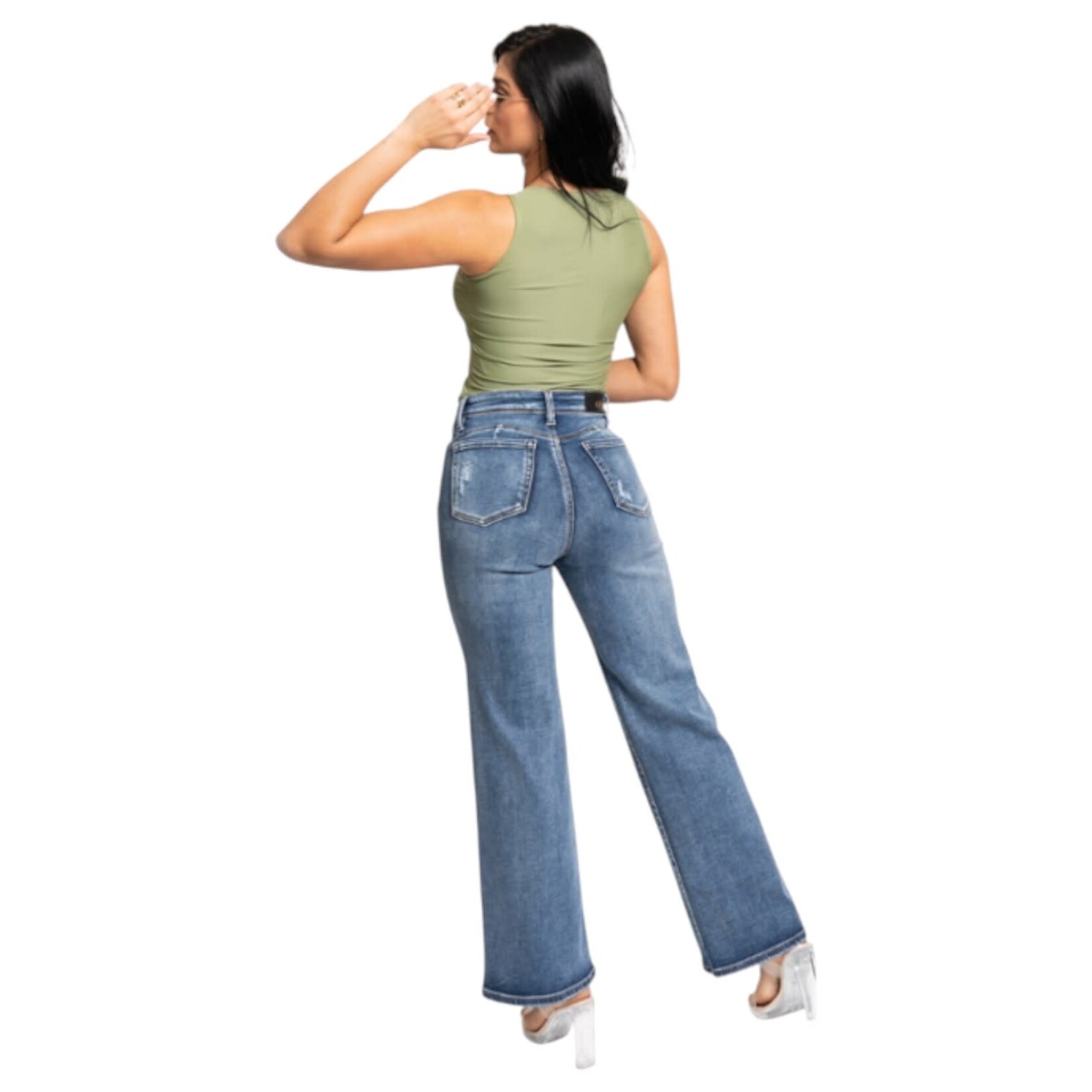 FOXY FOXY WIDE LEG JEAN FJE51