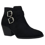 SODA SODA SUEDE DOUBLE BUCKLE BOOT PONDA