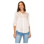 DNA DNA SATIN BUTTON UP TOP 6471B-19143