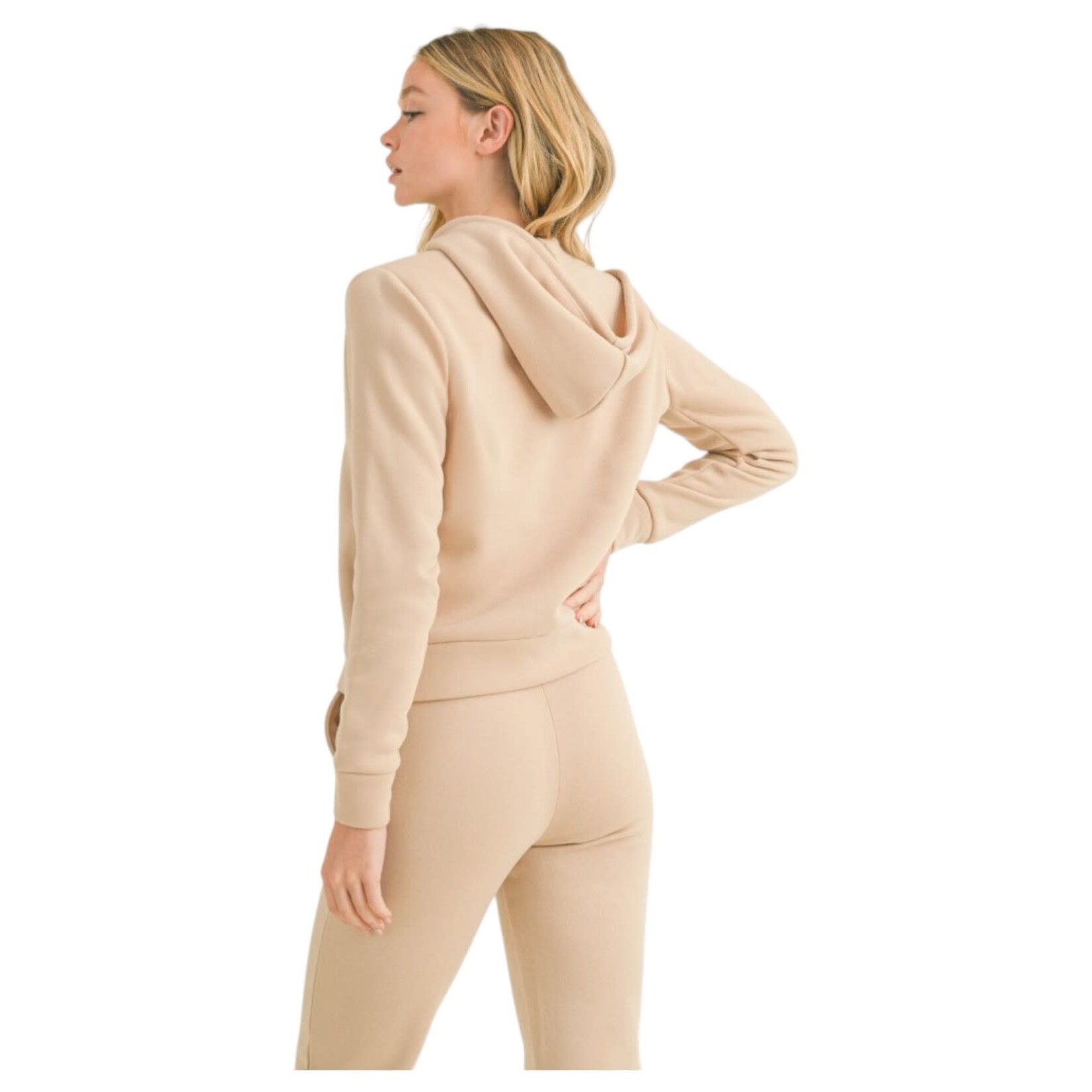 AMBIANCE APPAREL AMBIANCE FLEECE LONG SLEEVE ZIPPER HOODIE 75777