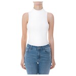 AMBIANCE APPAREL AMBIANCE RIBBED MOCK NECK SLEEVELESS TOP 75815