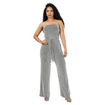 ANGELUS ANGELUS TUBE TIE WAIST JUMPSUIT PA-5097