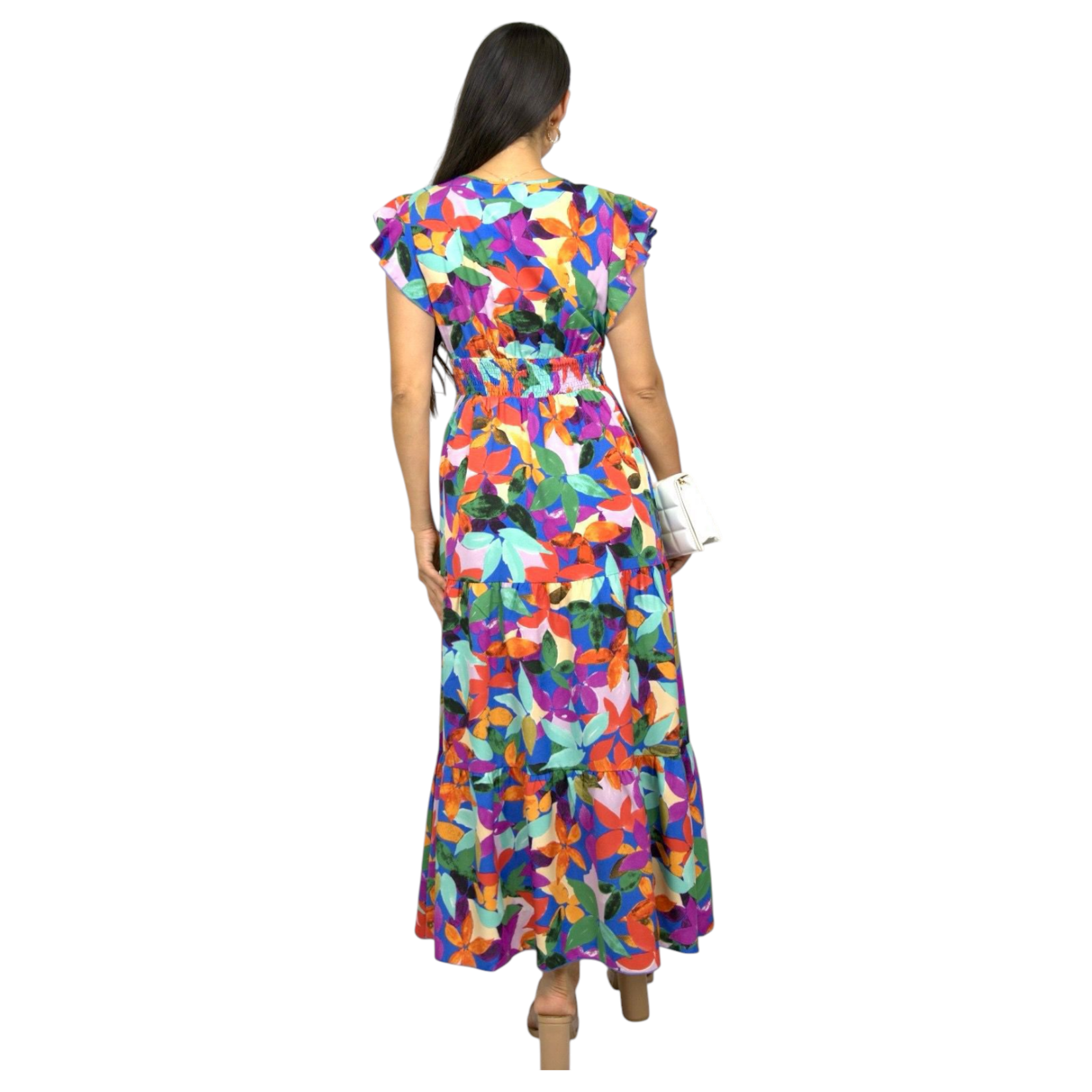 MISS KELLY MISS KELLY FLORAL MAXI DRESS SD5403