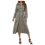 MISS KELLY MISS KELLY LONG SLEEVE COLLARED DRESS SD5050
