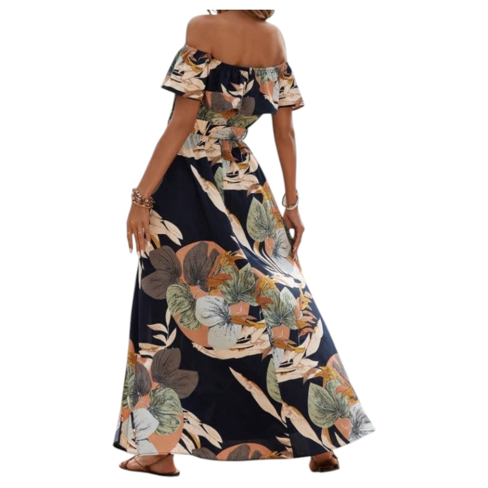 MISS KELLY MISS KELLY FLORAL MAXI DRESS SD5208