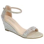 FOREVER FOREVER RHINESTONE WEDGE BLAZE-18