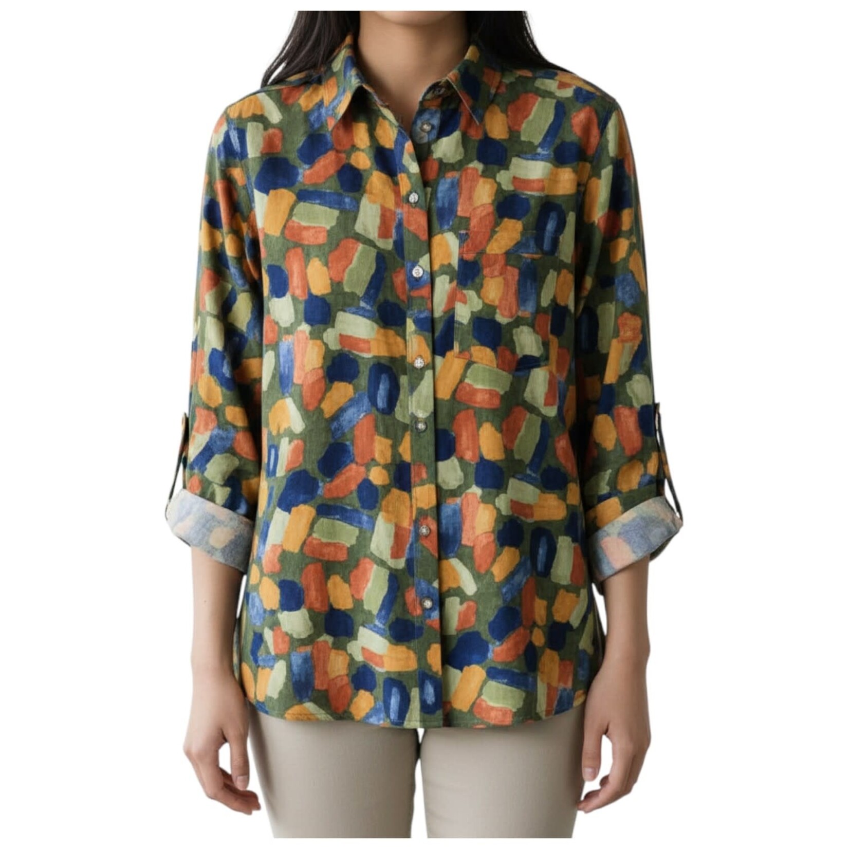 DNA DNA 3/4 SLEEVE TOP 4458B-18122